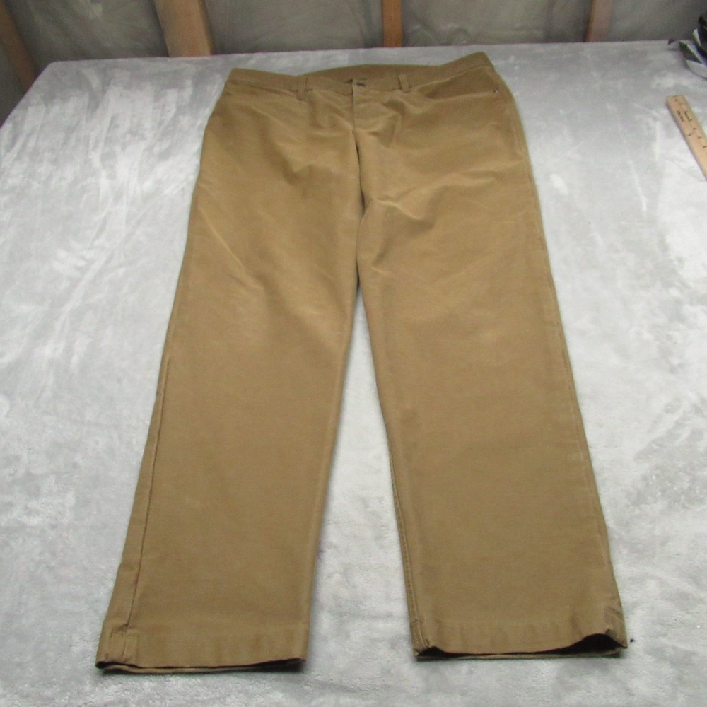 Lululemon Mens ABC Pants Mens 36x30 Brown Classic Technical Trousers‎ Casual